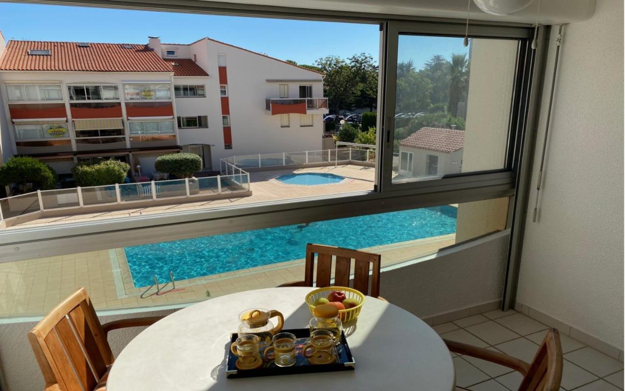 Argeles Plage Studio Piscine Park. Privatif Dans Res. Securisee Zewnętrze zdjęcie